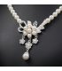 SET674 - Fashion Pearl Flower Necklace Set SET674 - Fashion Pearl Flower Necklace Set